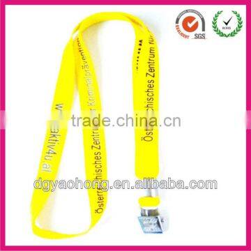 sublimation lanyards for keys made of polyester lanayrd