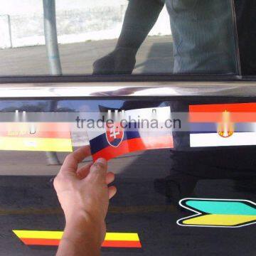 national flags magnetic vehicle sign stickers (M-C133)