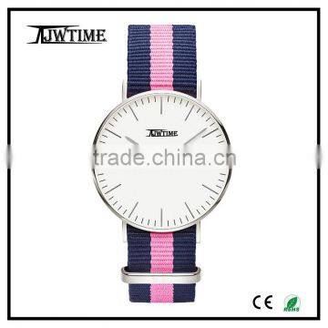 new 2016 import china goods nylon strap luxury stainless steel watch pictures of fashion girls watches