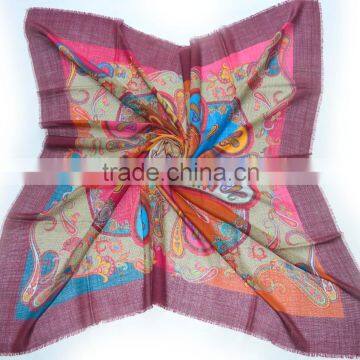 printed square shawls