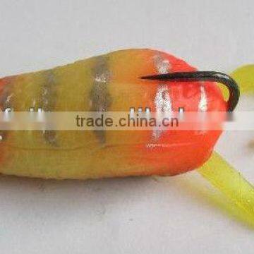 frog fishing lure flexible soft herring