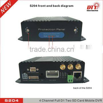 4 Channel 3g Wifi Dual sd Card Wireless Vehicle Cctv Mdvr photo-2
