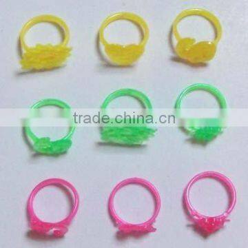 Ring / plastic toy ring / fashion accessories