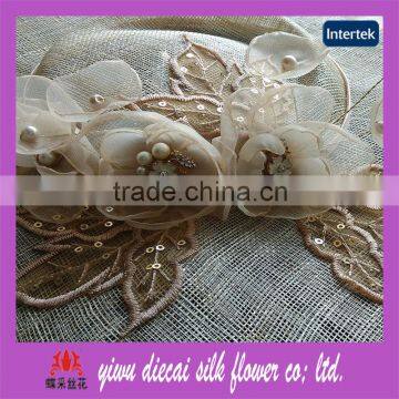 Handmade Natural Women Sinamay Hats for Party photo-2