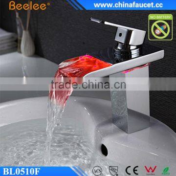 Bathroom Led Faucet Light Standing Washbasin Instant Heater Automatic Tap photo-4