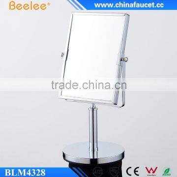 Professional 2 Face Chrome Cosmetic Smart Table Magnifying Mirror photo-2