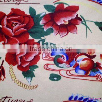 100% cotton reactive printed velour jacquard embroidery beach towel