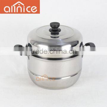 Stainless Steel Double Layer Steamer Pots Made in China photo-2