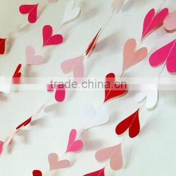 custom tissue paper tassels garland for party favor