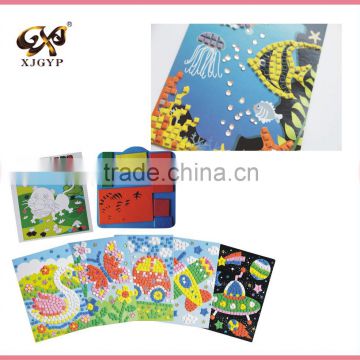 Children's hand-made Eva stickers colorful mosaic stickers 3D manual DIY educational toy