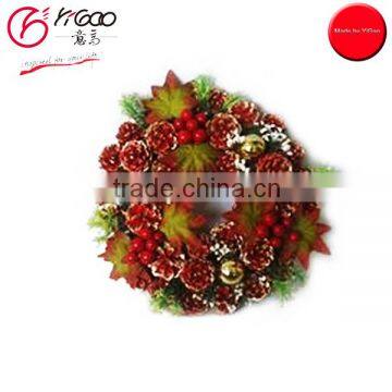 700018 christmas wreaths ornaments christmas nature pinecone wreath