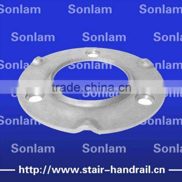 balustrade top fixed flange balustrade base plate balustrade handrail flange