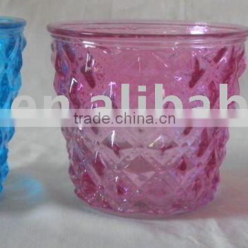 glass pot;glass flower pot;flower pot