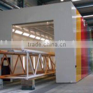 sand blasting room cleaning machine