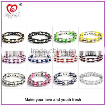 316L Stainless Steel Bracelet DIY Gift for Men Multi-Color Jewelry for Boy/Men