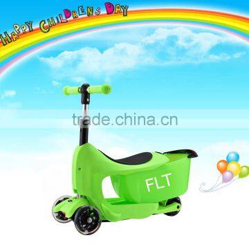 New Freestyle 3 in 1 Seat Scooter Kids With Removable Container photo-4