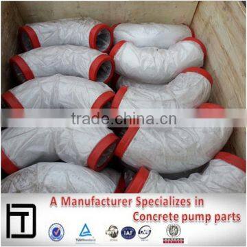 DN125*R180*90D Concrete pump Casting Pipe Elbow