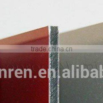 curved bended aluminum steel composite plate