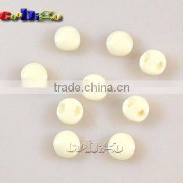 11mm(18L) Black/White Fashion Resin Tunnel Buttons Sewing Craft DIY Accessories For Bag Shoe Garment #FLN009-11 photo-3