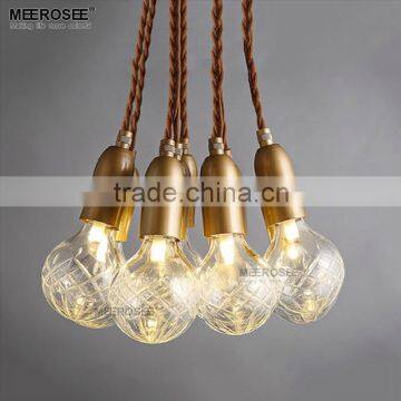 Glass Chandelier Lights Multi DIY Pendant Light Glass Modern Kitchen Designs for Party Decoration MD83008