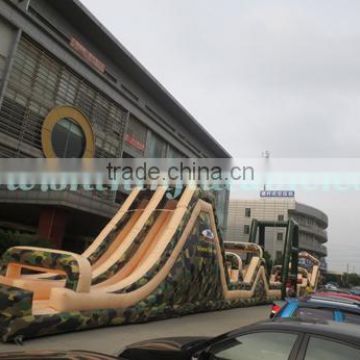 inflatable military obstacle course