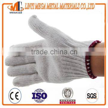 7 guage 10 guage safety cotton knitted working gloves