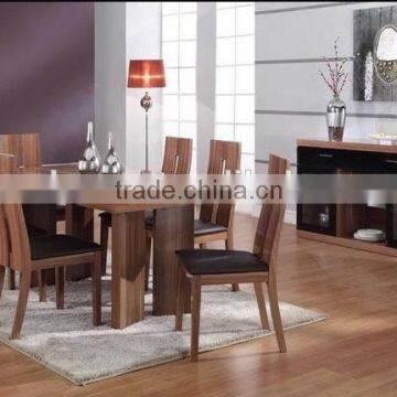 modern furniture dining room table walnut