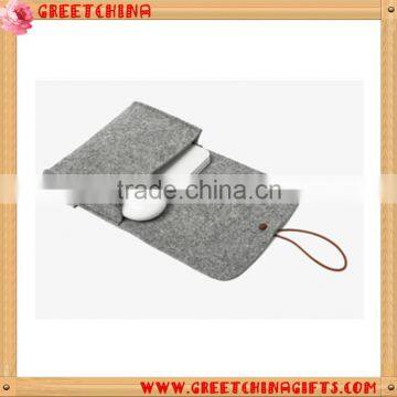 Fashion Felt Handbag Document Bag Wool Felted Cosmetic Bags photo-3