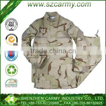 Men's 50% Cotton 50% Nylon Anti-wrinkle Desert Camouflage DCU Tactical Army Clothings