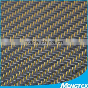 Color Carbon Fiber Fabric Gold/Silvery Plain 210gsm