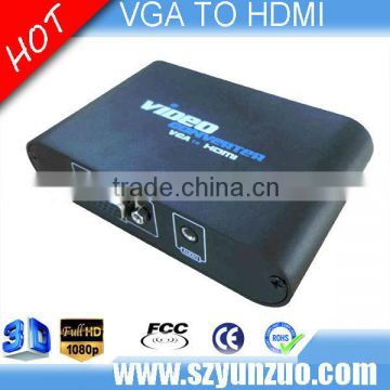 Audio+Video VGA to HDMI Converter 1080P HDTV Conversion