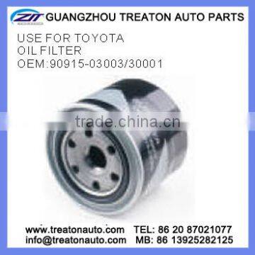 OIL FILTER 90915-03003/30001 FOR TOYOTA