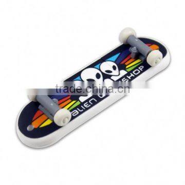 2014 new product wholesale skateboard usb flash drive free samples made in china