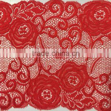 Highly Elastic Knitting 18cm Lace Trims With High Quality Factory Supply photo-2