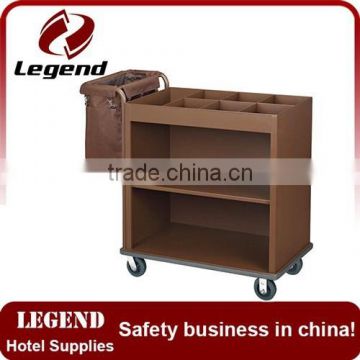 Hot sell modern hotel linen trolley for wholesale