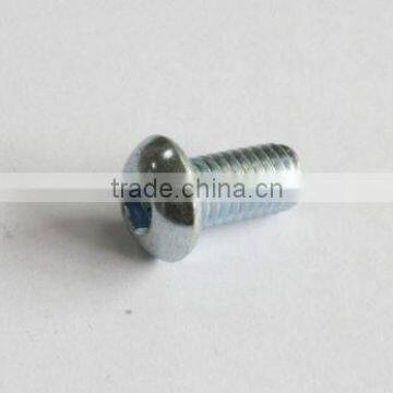 ISO7380 Blue white zinc Hex socket button head cap screws