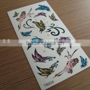 Non-toxic body temporary tattoo sticker,hand tattoo sticker,colorful interesting DIY 3d tattoo sticker