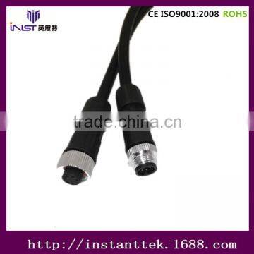 INST M12 180degree Screw Mating Sensor (Molded With Cable) Connector photo-4