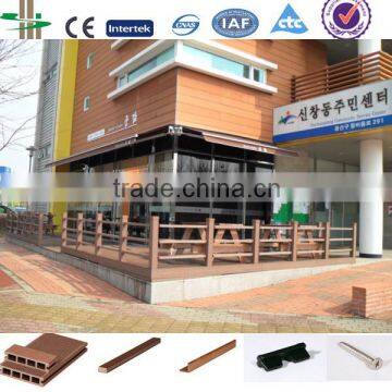 wood plastic railing / handrail