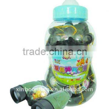 Candy toy,space telescope, promotion gift with candy