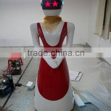 Greeting Robot with Beautiful Appearance/Factory Price