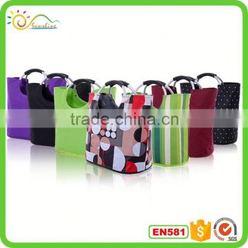 High Quality 600D Polyester Foldable Shopping Tote Bags