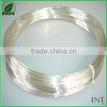 Jewelry Findings wire high purity silver 99.99 gauge10 wire