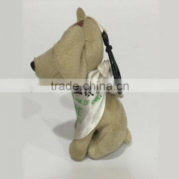 YOG Factory Cute Plush Dog Toy Keychain, Stuffed Keychain Dog Toy, Plush Dog Keychain photo-2