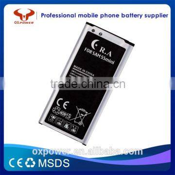 High Efficiency Full Cell 1900mAh Cell Phone Battery for Samsung S5mini Battery photo-2