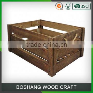 China Leading Technology Pure Wooden Craft Wine Box