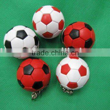 football soccer key chain