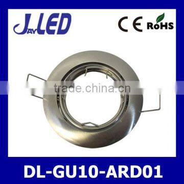 recessed adjustable gu10 downlight frame