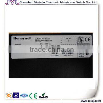 IR controller label / membrane stickers / nameplate Label