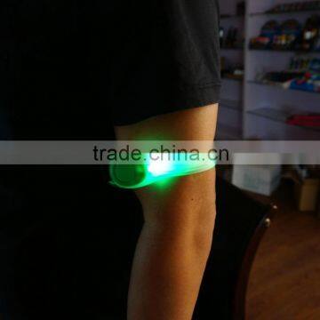 running safety arm band LED flasher light,safety armband LED flashlight